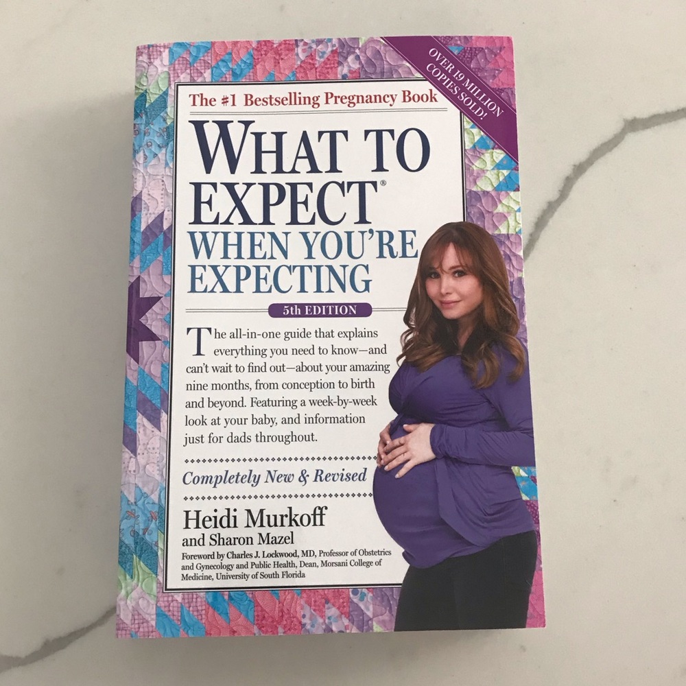 What to expect when you’re expecting book